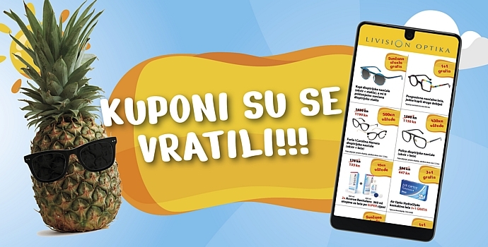 Kuponi su se vratili u Livision aplikaciji!