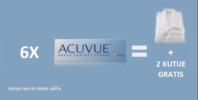 ACUVUE i Livision optika Vas daruju!
