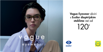 Vogue Eyewear dioptrijski okviri s Essilor staklima već od 120€!